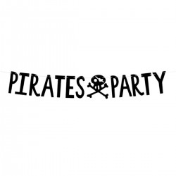 Γιρλάντα Pirates Party 1m