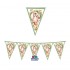 Διακοσμητικά Τριγωνικά Σημαιάκια - Ζωάκια του Δάσους 3m
