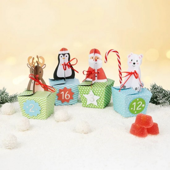 Ημερολόγιο Advent Calendar - Christmas boxes (24 τεμ) Ημερολόγιο Advent Calendar - Christmas boxes (24 τεμ)