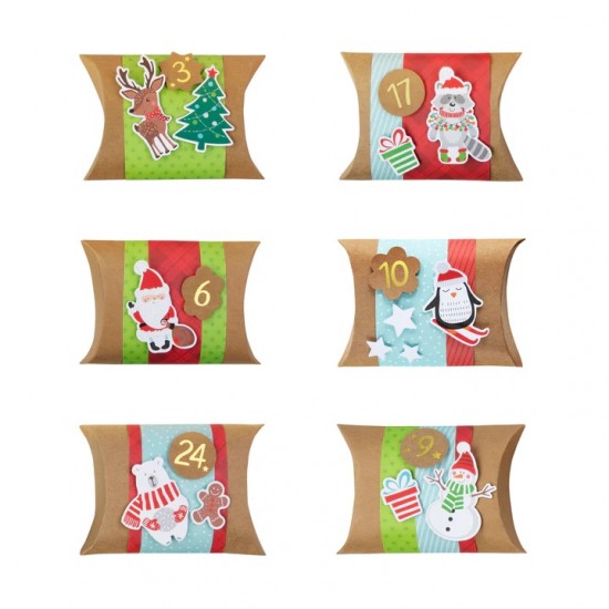 Ημερολόγιο Advent Calendar - Christmas pillows (24 τεμ) Ημερολόγιο Advent Calendar - Christmas pillows (24 τεμ)
