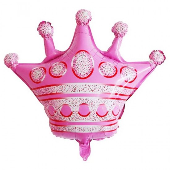 Junior Shape Μπαλόνι ροζ Κορώνα Junior Shape Μπαλόνι ροζ Κορώνα