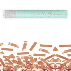 Κανονάκι με rosegold κομφετί Κανονάκι με rosegold κομφετί