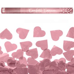 Κανονάκι με rosegold κομφετί Καρδιές Κανονάκι με rosegold κομφετί Καρδιές