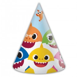 Καπελάκια πάρτυ Baby Shark (6 τεμ) Καπελάκια πάρτυ Baby Shark (6 τεμ)