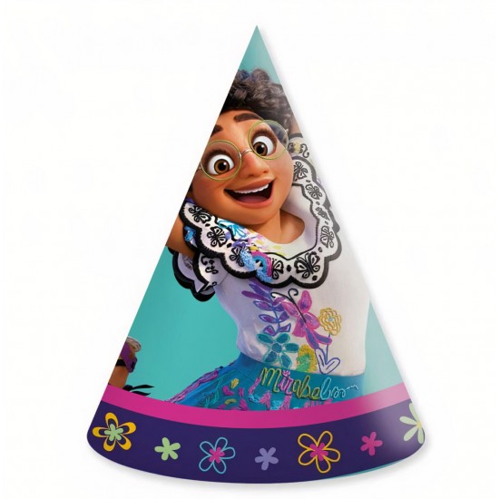 Καπελάκια πάρτυ Encanto (6 τεμ)