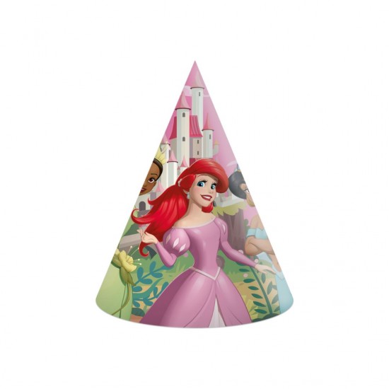 Καπελάκια πάρτυ Πριγκίπισσες Disney (6 τεμ)