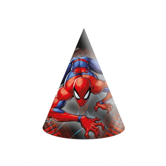 Καπελάκια πάρτυ Spiderman - World of Web (6 τεμ)
