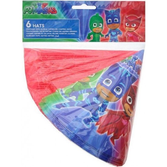 Καπελάκια Pj Masks (6 τεμ)
