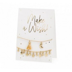 Κάρτα με δύο Βραχιόλια Make a Wish Κάρτα με δύο Βραχιόλια Make a Wish