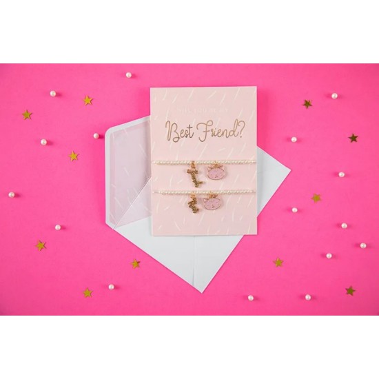 Κάρτα με βραχιόλια Best Friends Κάρτα με βραχιόλια Best Friends