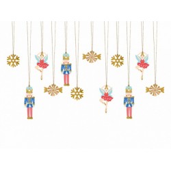 Καρτελάκια για Δώρα Καρυοθραύστης (12 τεμ) Καρτελάκια για Δώρα Καρυοθραύστης (12 τεμ)