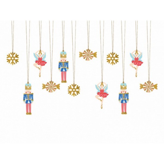 Καρτελάκια για Δώρα Καρυοθραύστης (12 τεμ) Καρτελάκια για Δώρα Καρυοθραύστης (12 τεμ)