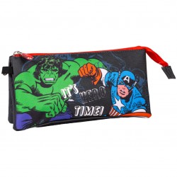 Κασετίνα Avengers με 3 θήκες Κασετίνα Avengers με 3 θήκες