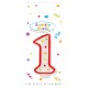 Κεράκι Τούρτας Aριθμός 1 πουά