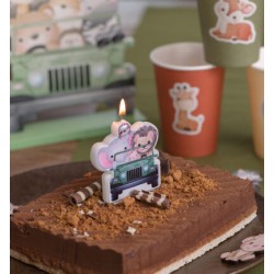 Κεράκι τούρτας Σαφάρι Κεράκι τούρτας Σαφάρι