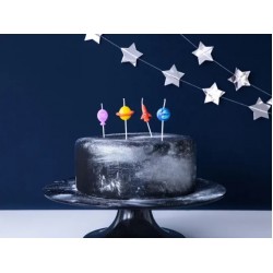 Κεράκια τούρτας Διάστημα (4 τεμ) Κεράκια τούρτας Διάστημα (4 τεμ)