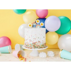 Κεράκια τούρτας Μαργαρίτες - Ουράνια Τόξα (5 τεμ) Κεράκια τούρτας Μαργαρίτες - Ουράνια Τόξα (5 τεμ)