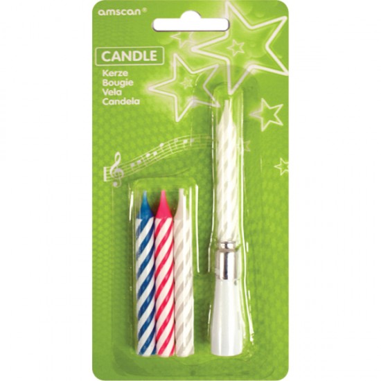 Κεράκια τούρτας Μουσικά (4 τεμ)