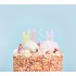Κεράκια τούρτας 'Wish' (4 τεμ)