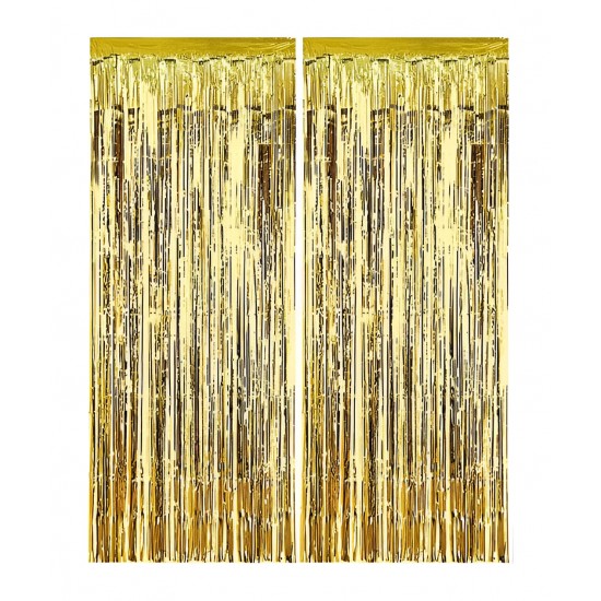 Κουρτίνα Διακόσμησης Χρυσή 1x2m