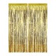 Κουρτίνα Διακόσμησης Χρυσή 1x2m