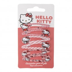 Κοκκαλάκια μαλλιών Hello Kitty (6 τεμ Κοκκαλάκια μαλλιών Hello Kitty (6 τεμ
