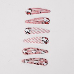 Κοκκαλάκια μαλλιών Hello Kitty (6 τεμ Κοκκαλάκια μαλλιών Hello Kitty (6 τεμ