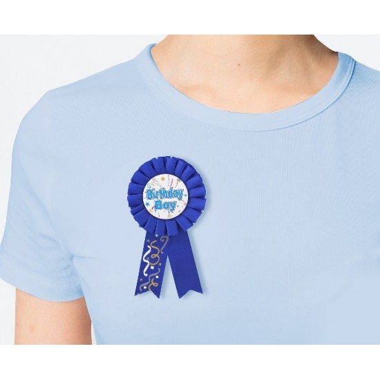 Κονκάρδα Birthday Boy με κομφετί