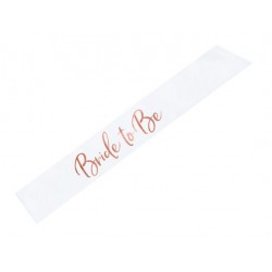 Κορδέλα Bride to Be Rosegold