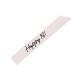 Κορδέλα "Happy 18" (κρεμ)