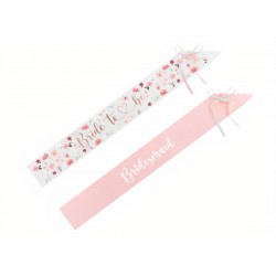 Κορδέλες μπάτσελορ Bride to be & Bridesmaid (6 τεμ)