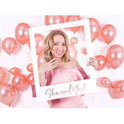 Κορνίζα για Selfie γάμου "She said Yes!"