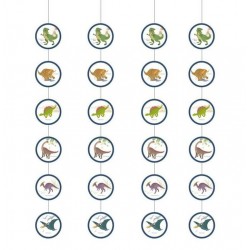 Κρεμαστά Διακοσμητικά Δεινόσαυροι (4 τεμ) Κρεμαστά Διακοσμητικά Δεινόσαυροι (4 τεμ)