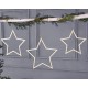 Ξύλινα Διακοσμητικά Αστέρια (3 τεμ)