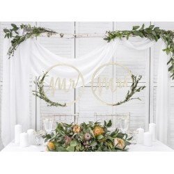 Ξύλινα κρεμαστά διακοσμητικά Mr & Mrs (2 τεμ) Ξύλινα κρεμαστά διακοσμητικά Mr & Mrs (2 τεμ)