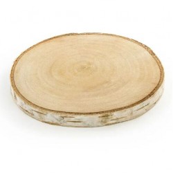 Ξύλινα Σουβέρ κορμός Δέντρου (2 τεμ)