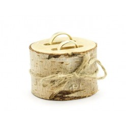 Ξύλινη βάση για Βέρες γάμου - Κορμός Δέντρου Ξύλινη βάση για Βέρες γάμου - Κορμός Δέντρου