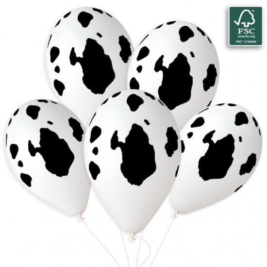 Λάτεξ Μπαλόνια Cow Print ( τεμ)