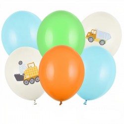 Λάτεξ μπαλόνια Εργοτάξιο (6 τεμ) Λάτεξ μπαλόνια Εργοτάξιο (6 τεμ)