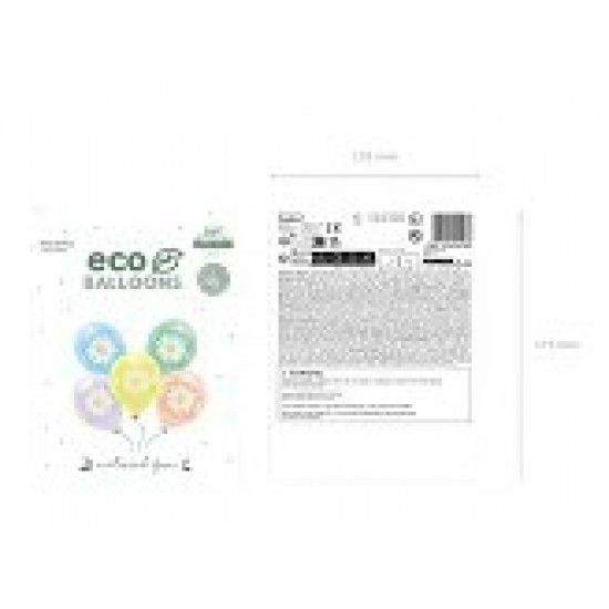 Λάτεξ μπαλόνια Παστέλ - Μαργαρίτες (5 τεμ) Λάτεξ μπαλόνια Παστέλ - Μαργαρίτες (5 τεμ)