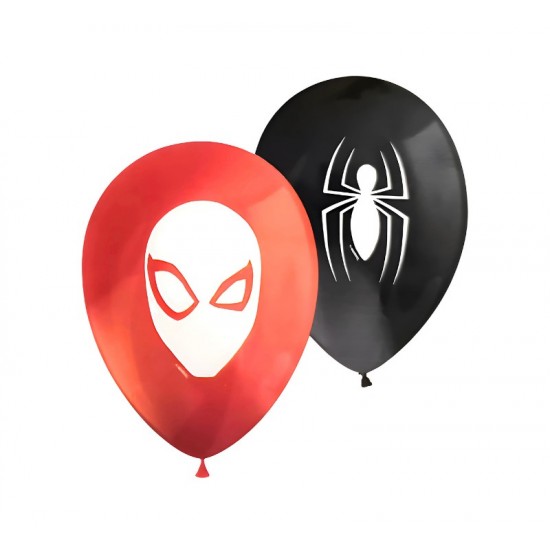 Λάτεξ μπαλόνια Spiderman (8 τεμ)
