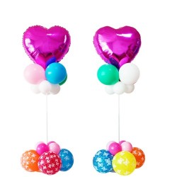 Λευκή βάση για μπαλόνια 70 cm Λευκή βάση για μπαλόνια 70 cm