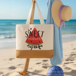 Λινή Τσάντα Αγορών - Sweet Summer Λινή Τσάντα Αγορών - Sweet Summer