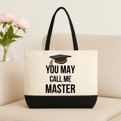 Λινή Τσάντα Για Απόφοιτο - Calls Me Master Λινή Τσάντα Για Απόφοιτο - Calls Me Master