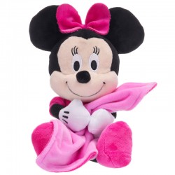 Λούτρινο Minnie με κουβερτούλα 22cm Λούτρινο Minnie με κουβερτούλα 22cm