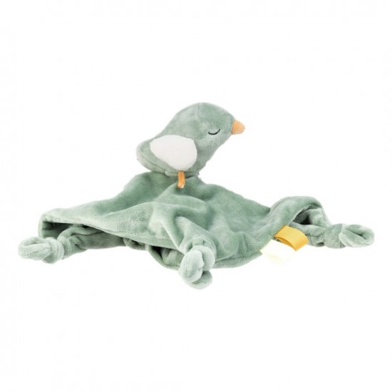 Λούτρινο πανάκι παρηγοριάς με κουδουνίστρα – Παπαγαλάκι Λούτρινο πανάκι παρηγοριάς με κουδουνίστρα – Παπαγαλάκι