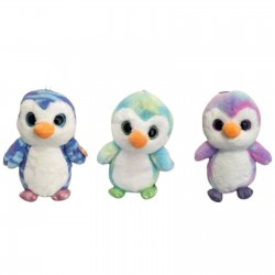 Λούτρινο Πιγκουίνος Rainbow 16cm