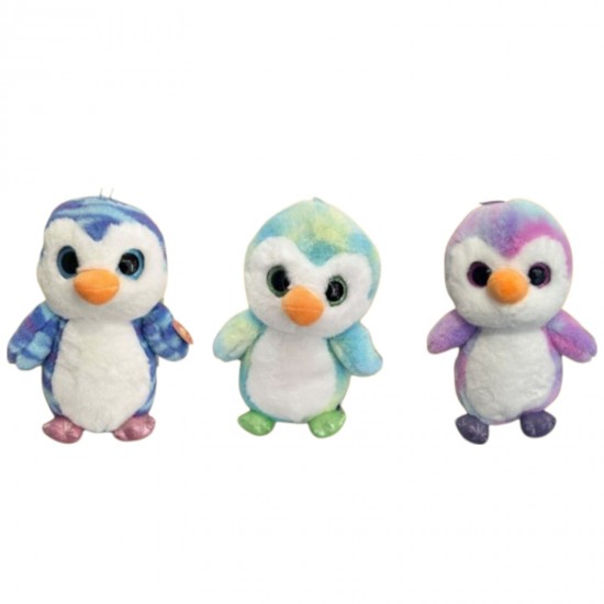 Λούτρινο Πιγκουίνος Rainbow 16cm Λούτρινο Πιγκουίνος Rainbow 16cm