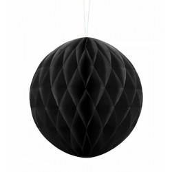 Μαύρη χάρτινη διακοσμητική μπάλα Μαύρη χάρτινη διακοσμητική μπάλα