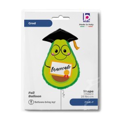 Μπαλόνι Αποφοίτησης Bravocado 25" Μπαλόνι Αποφοίτησης Bravocado 25"